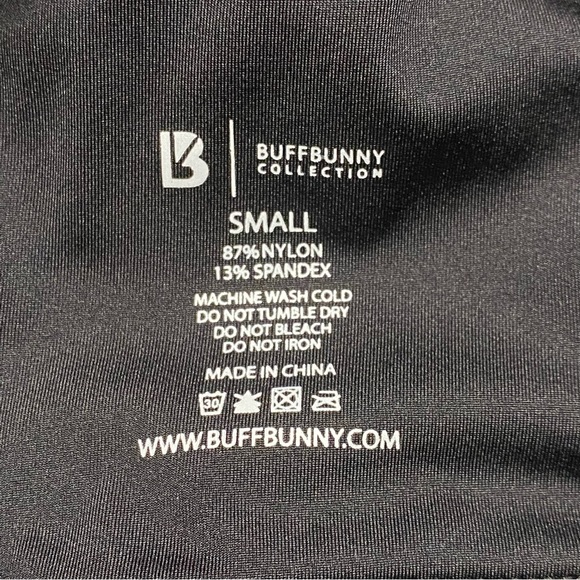 Buffbunny Mesh Sports Bra Black Size Small - Picture 5 of 8